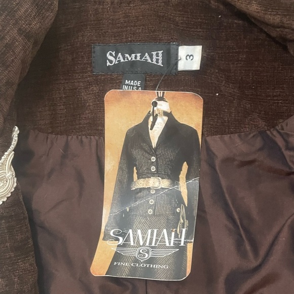 Collectors Piece! Samiah s Fine Clothing Vest with Tails - Picture 7 of 8